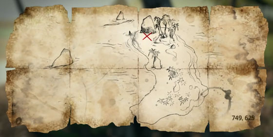 Карти скарбів і зариті скрині в Assassin's Creed 4 Black Flag | gameshare.com.ua - ігровий підхід